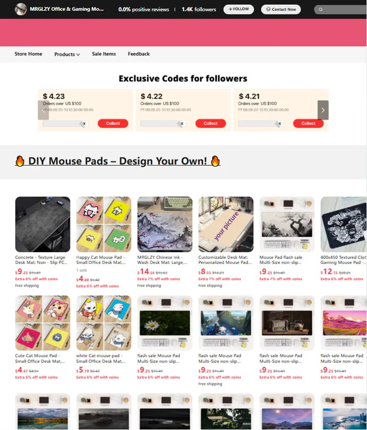 Sakura Scenery Mouse Pad Large Anti-Slip Rubber Gaming MousePad Durable Desk Pad Thick Seam Edge Suitable for Office and Gaming