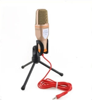 Microphone Professional Sound Podcast Studio microphone for computer Laptop Skype Singing Desktop speech meeting