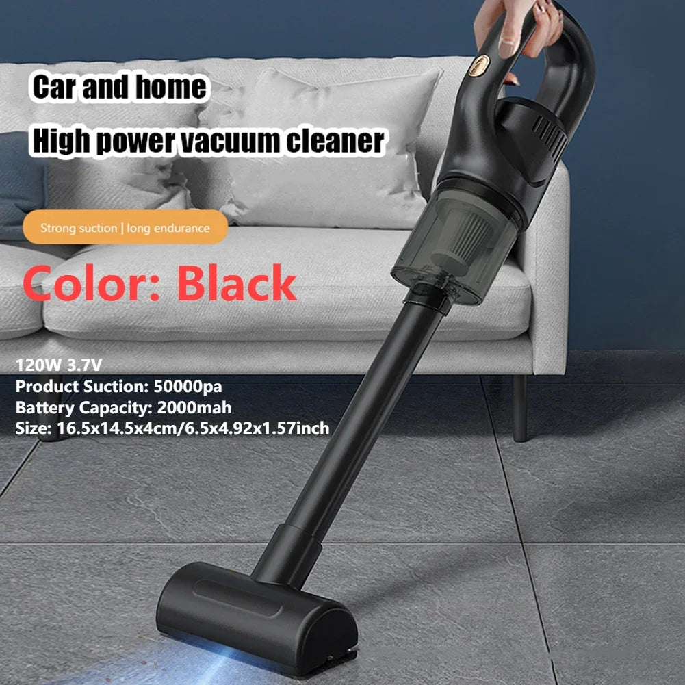 Portable Dust Buster Cordless Handheld Vacuum Cleaner 35500RPM Handheld Dust Collector 13000Pa Mini Car Hoover Home Car Dual Use