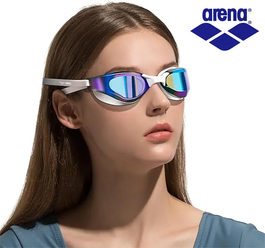ARENA Professional Anti-Fog HD Swimming Goggles Leak Proof  Protection Glasses Men Women Adjustable Silicone Swim EYEWEAR