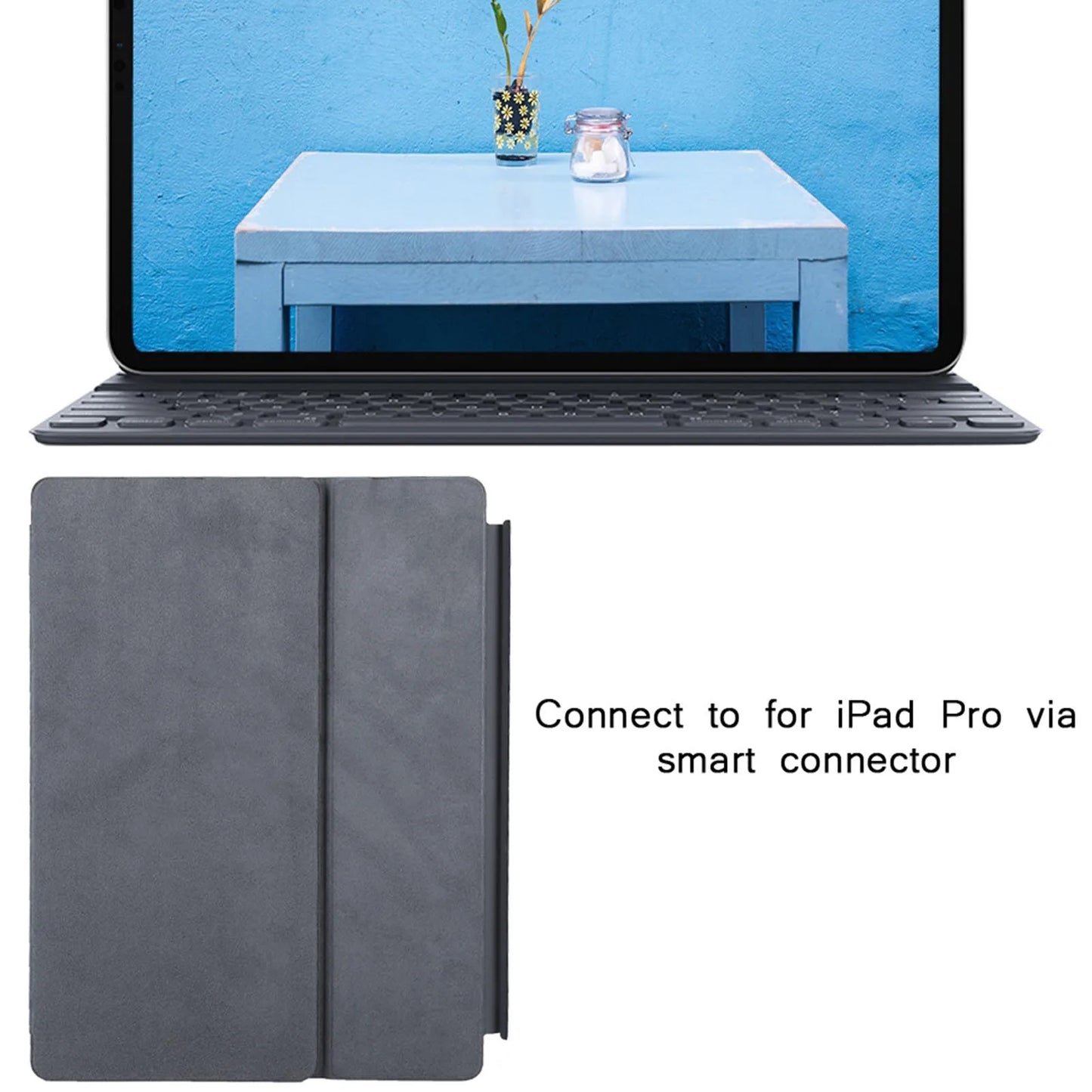 Keyboard for Ipad Pro Wireless Keyboard Keyboard Tablet Wireless Keyboard Laptop 64 Keys Wireless Keyboard for Ipad Pro 12.9inch