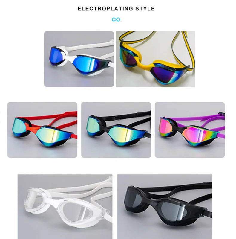 ARENA Professional Anti-Fog HD Swimming Goggles Leak Proof  Protection Glasses Men Women Adjustable Silicone Swim EYEWEAR