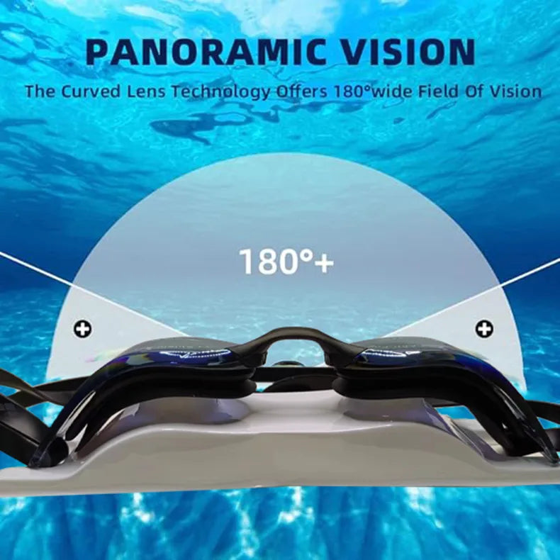 ARENA Professional Anti-Fog HD Swimming Goggles Leak Proof  Protection Glasses Men Women Adjustable Silicone Swim EYEWEAR