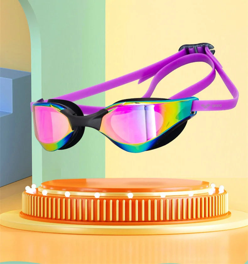 ARENA Professional Anti-Fog HD Swimming Goggles Leak Proof  Protection Glasses Men Women Adjustable Silicone Swim EYEWEAR