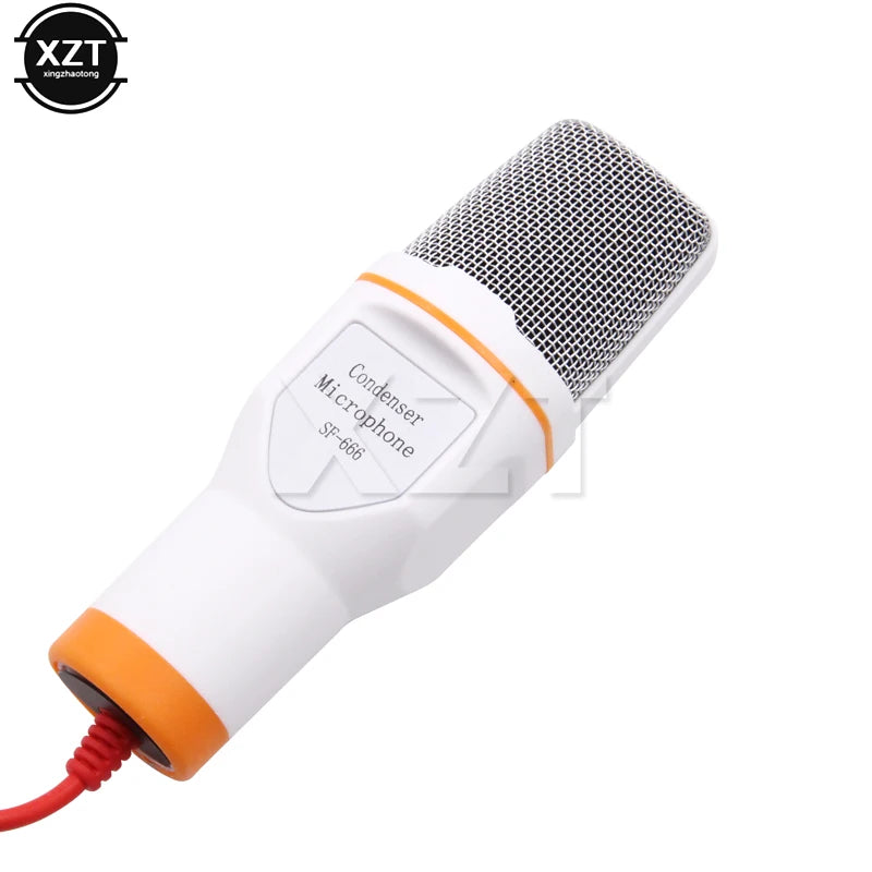 Microphone Professional Sound Podcast Studio microphone for computer Laptop Skype Singing Desktop speech meeting