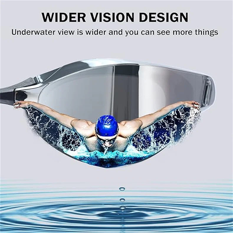 ARENA Professional Anti-Fog HD Swimming Goggles Leak Proof  Protection Glasses Men Women Adjustable Silicone Swim EYEWEAR