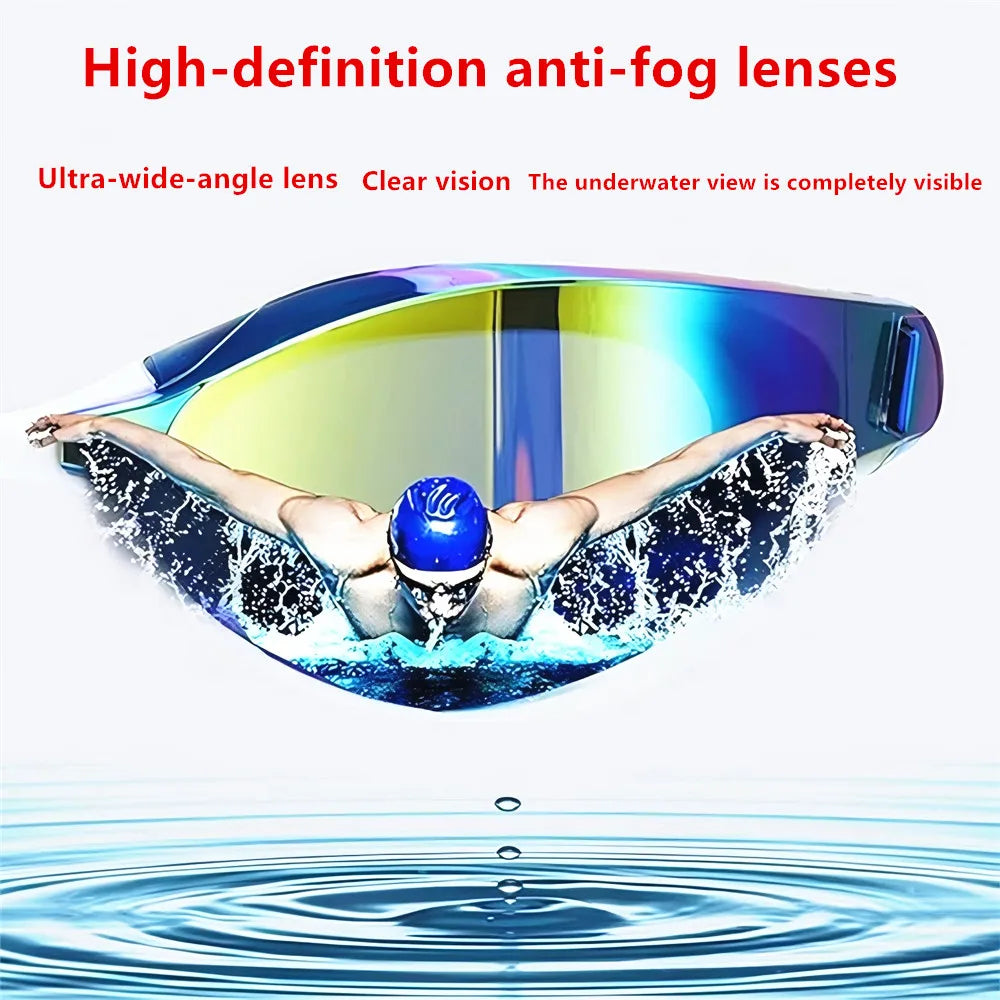 ARENA waterproof and anti fog racing professional high-definition swimming goggles UV400 competition training swimming equipment