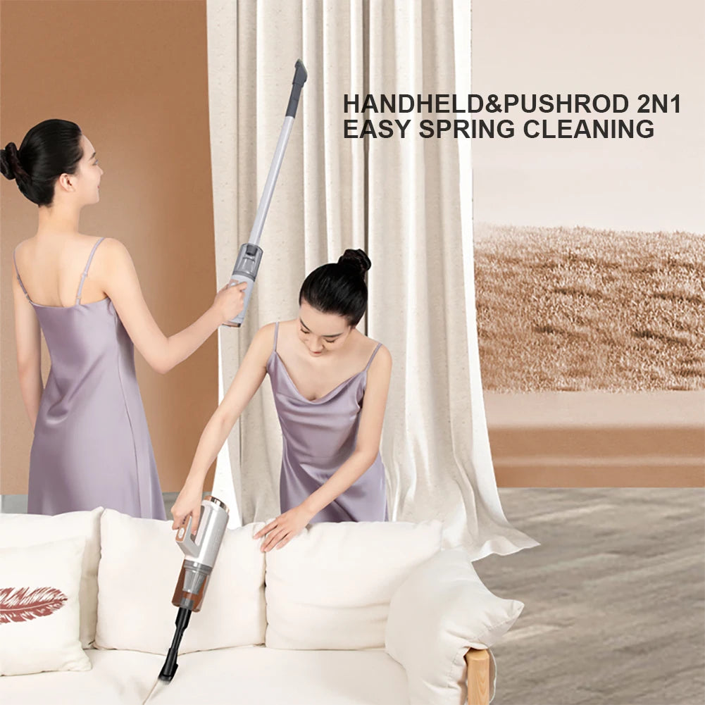 Portable Dust Buster Cordless Handheld Vacuum Cleaner 35500RPM Handheld Dust Collector 13000Pa Mini Car Hoover Home Car Dual Use