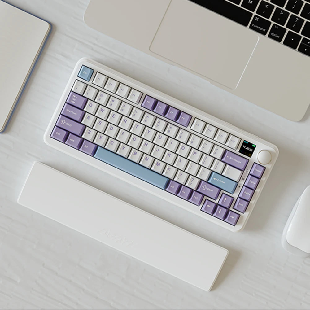 81 Keys Gaming Keyboard Wrist Rest Pad Ergonometric Anti-Slip Rubber Stable Base Palm Rest Keyboard Game Accessories