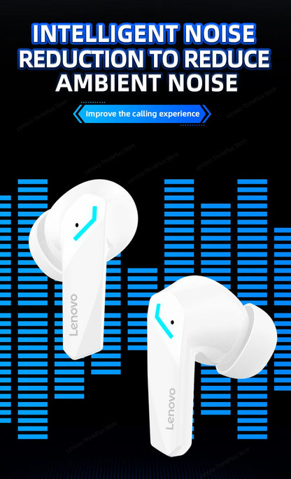 Lenovo GM2 Pro Gaming Earphones Bluetooth 5.3 Sport Headset Dual Mode HD Call Noise Reduction Earbuds with Mic Music Earphones