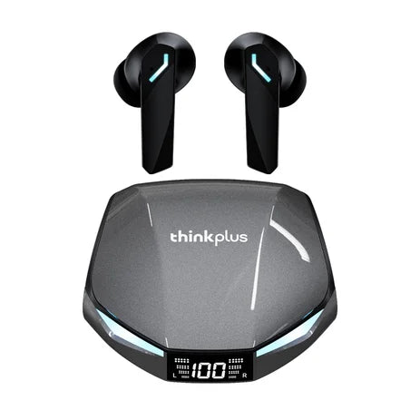 Lenovo XT53 Wireless Upgrade Bluetooth 5.4 Earphones Ultra Long Endurance Low Latency Gaming Headset LED Digital Display Earbuds