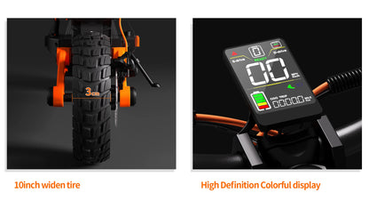 JOYOR S5 (ABE) For Adults EScooter 500W Motor 48V13AH Battery City Commuting E-Scooter 10 Inch Air Tire Electric Scooter