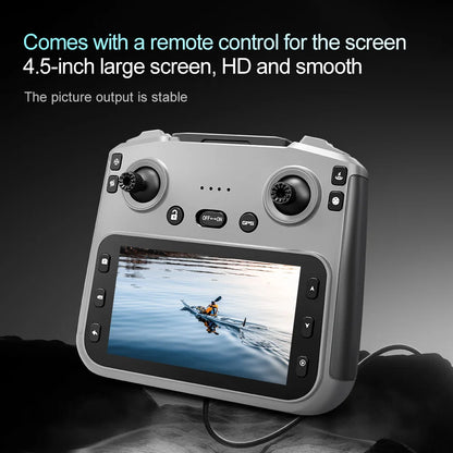 V168 PRO MAX GPS Drone Professional 8K Camera Aerial FPV Brush Avoiding Obstacle with Large Screen Remote Control Folding Drone
