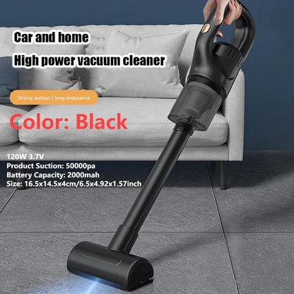 Portable Dust Buster Cordless Handheld Vacuum Cleaner 35500RPM Handheld Dust Collector 13000Pa Mini Car Hoover Home Car Dual Use