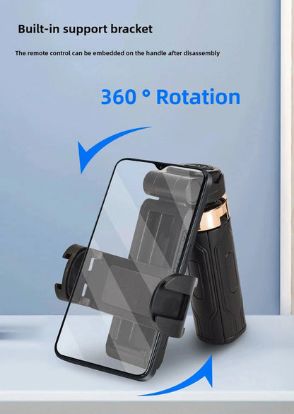 Super Mini Selfie Stick Portable Phone Holder Shooting Aid Versatile Integrated Design Bluetooth Remote For Live Broadcas