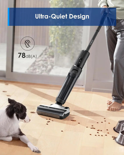 Tineco Smart Wet Dry Vacuum Cleaners, Floor Cleaner Mop 2-In-1 Cordless Vacuum For Multi-Surface, Lightweight And Handheld,