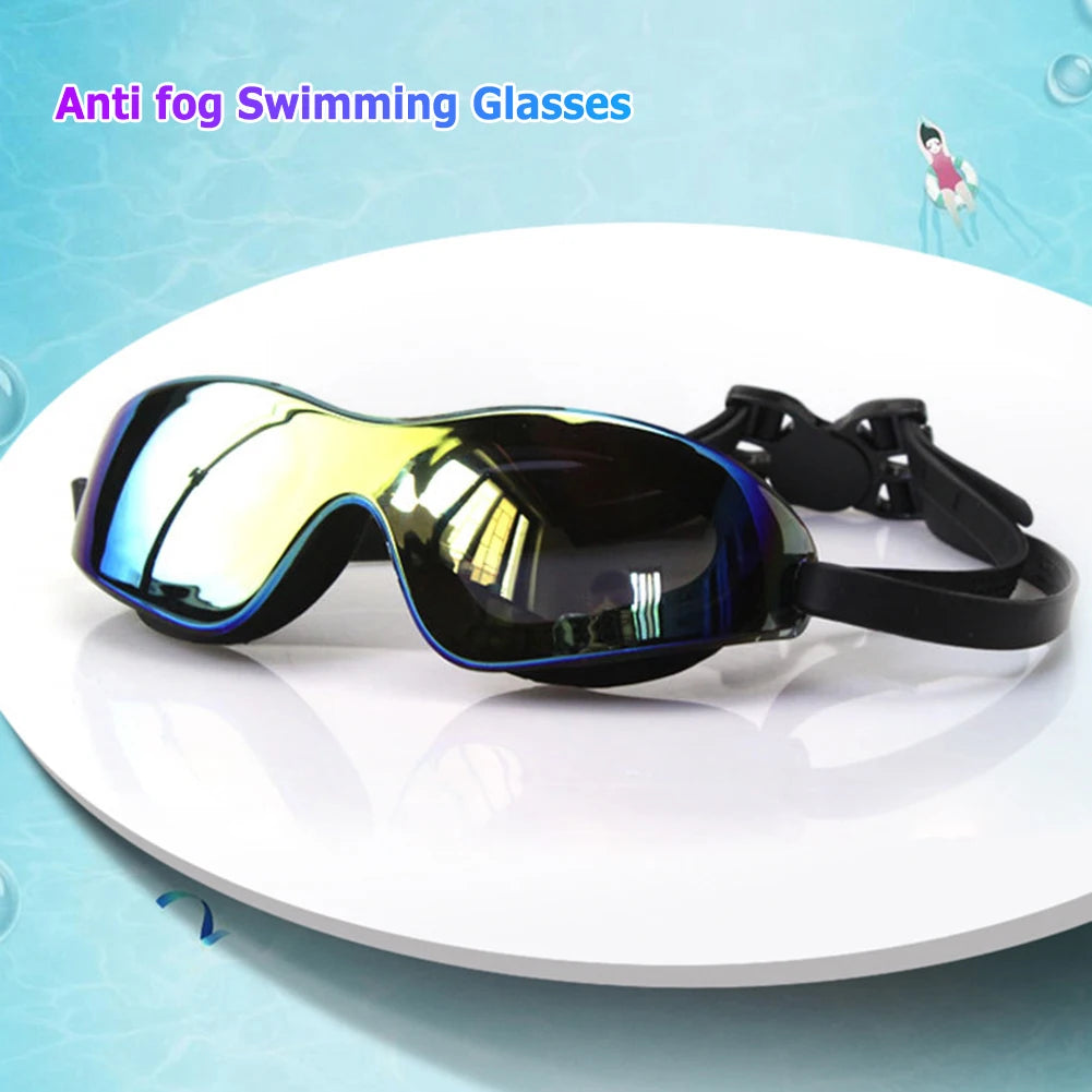 Swimming Goggles Anti-Fog Professional Swim Glasses No Leaking Electroplate Diving Glasses for Women Men Youth Kids