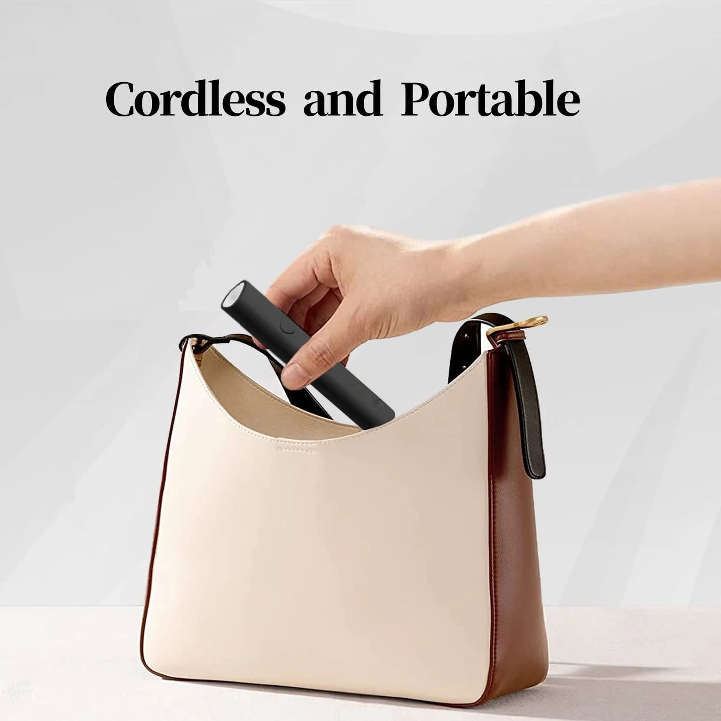 Mini UV Light for Gel Nails, LED Nail Lamp Handheld with Stand, Portable Nail Dryer Rechargeable USB Cordless for Fast Drying