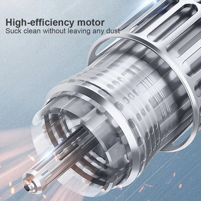 Portable Dust Buster Cordless Handheld Vacuum Cleaner 35500RPM Handheld Dust Collector 13000Pa Mini Car Hoover Home Car Dual Use