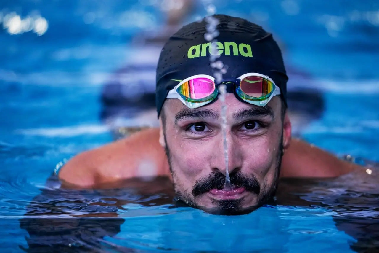 ARENA waterproof and anti fog racing professional high-definition swimming goggles UV400 competition training swimming equipment