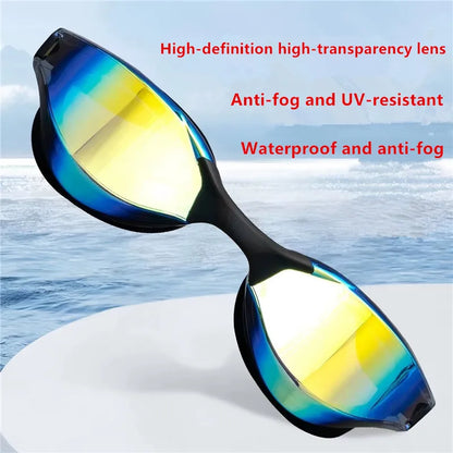 ARENA waterproof and anti fog racing professional high-definition swimming goggles UV400 competition training swimming equipment