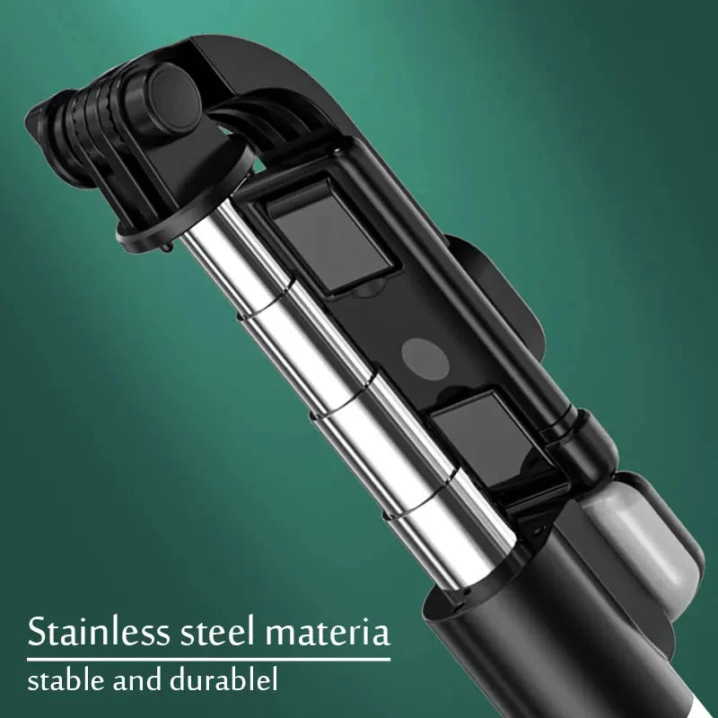 Wireless Bluetooth Selfie Stick Tripod Stand with Fill Light Remote Shutter Tripod For iPhone Samsung Xiaomi Live Phone Holder