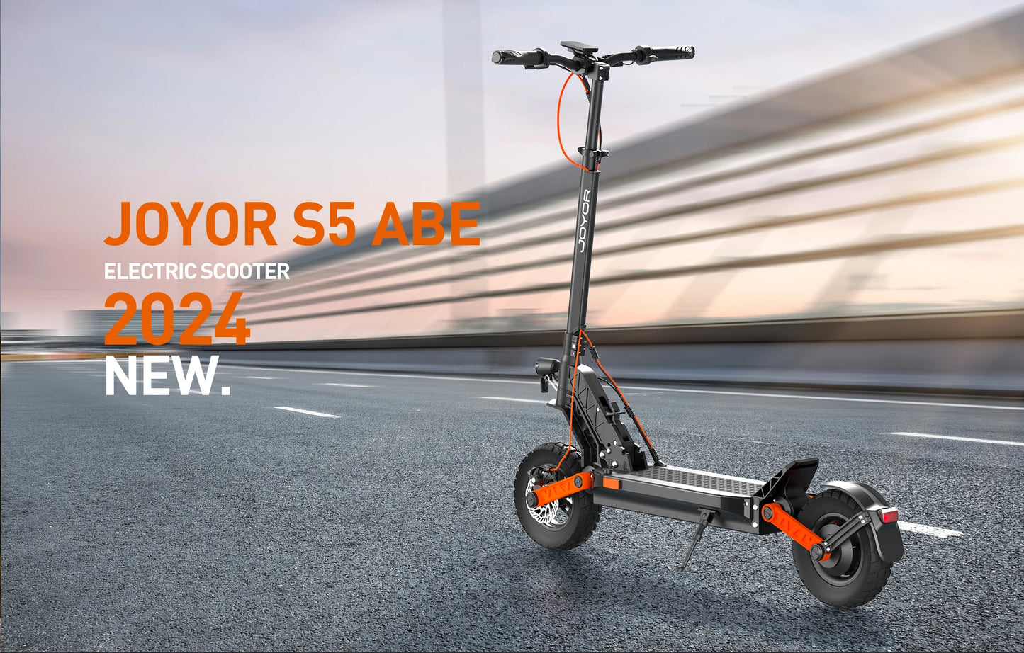 JOYOR S5 (ABE) For Adults EScooter 500W Motor 48V13AH Battery City Commuting E-Scooter 10 Inch Air Tire Electric Scooter