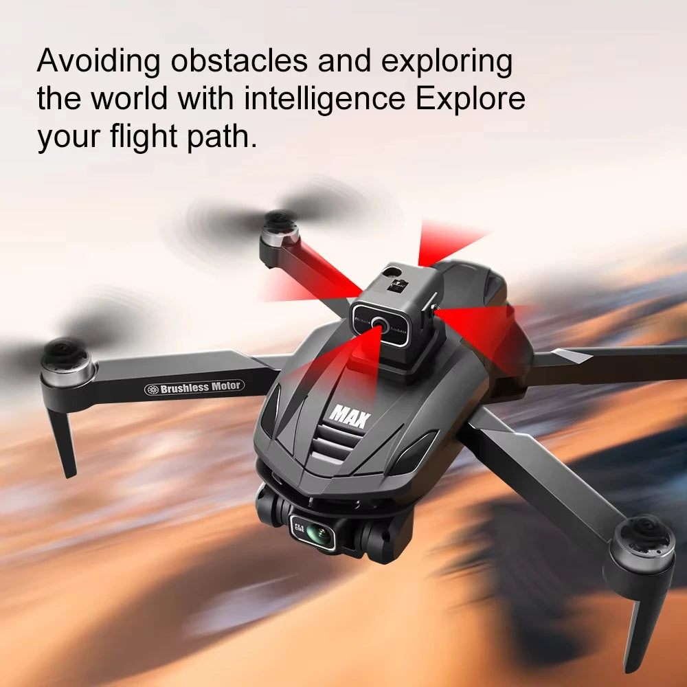 V168 PRO MAX GPS Drone Professional 8K Camera Aerial FPV Brush Avoiding Obstacle with Large Screen Remote Control Folding Drone