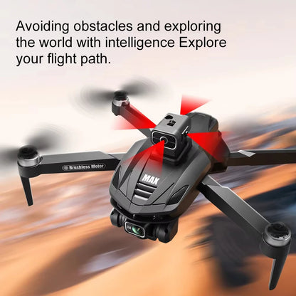 V168 PRO MAX GPS Drone Professional 8K Camera Aerial FPV Brush Avoiding Obstacle with Large Screen Remote Control Folding Drone