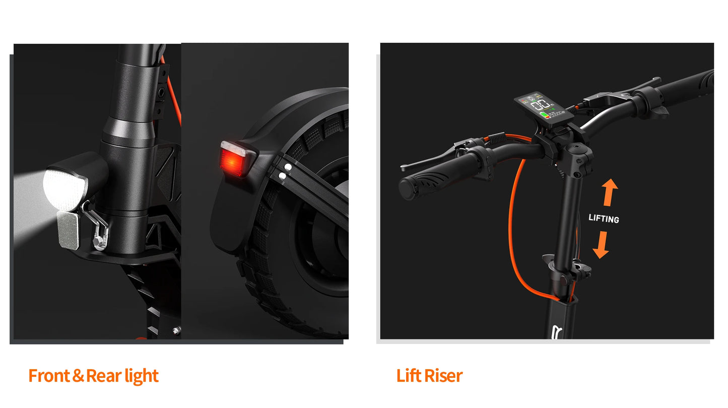 JOYOR S5 (ABE) For Adults EScooter 500W Motor 48V13AH Battery City Commuting E-Scooter 10 Inch Air Tire Electric Scooter