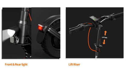 JOYOR S5 (ABE) For Adults EScooter 500W Motor 48V13AH Battery City Commuting E-Scooter 10 Inch Air Tire Electric Scooter