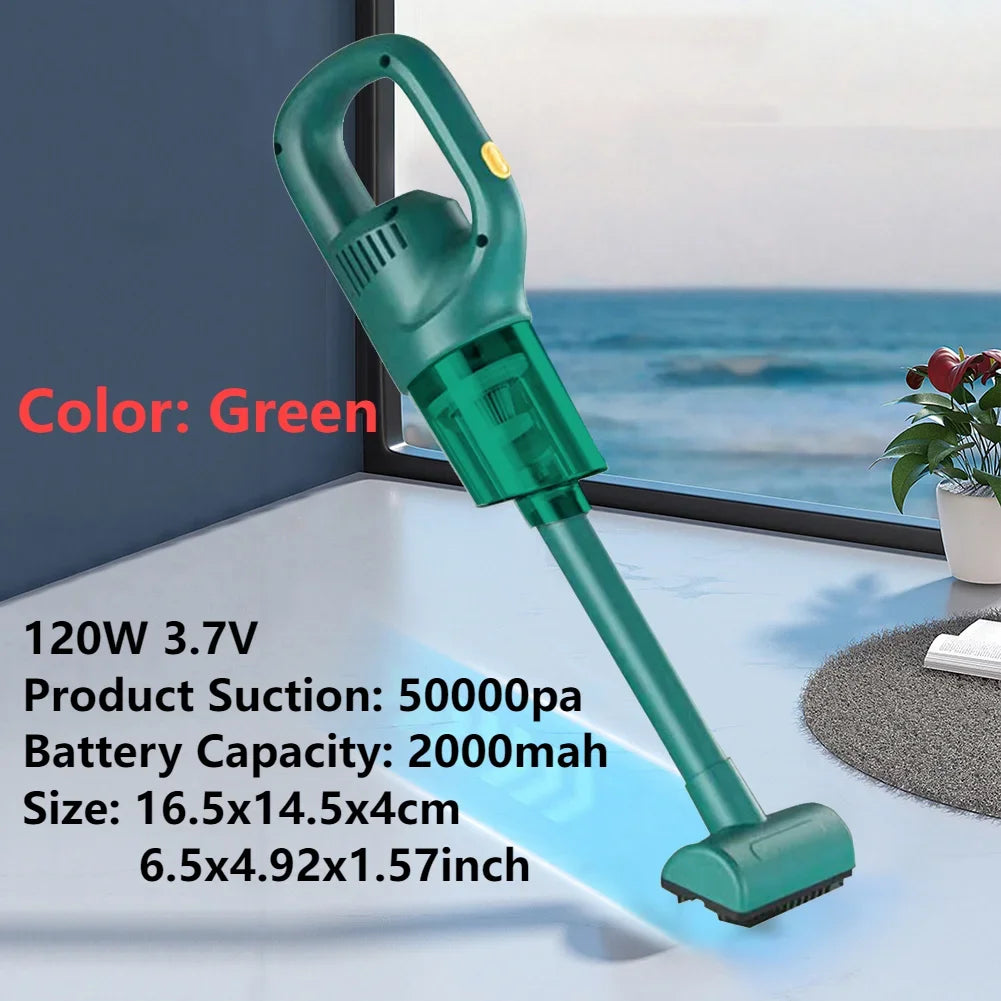 Portable Dust Buster Cordless Handheld Vacuum Cleaner 35500RPM Handheld Dust Collector 13000Pa Mini Car Hoover Home Car Dual Use