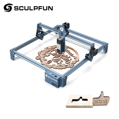 SCULPFUN S9 5.5W Laser Engraver, 0.06mm Ultra-Fine Compressed Spot, Diode Laser, 0.08mm High Precision, Engraving Area 410*420mm