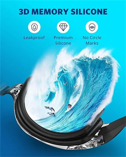 ARENA Professional Anti-Fog HD Swimming Goggles Leak Proof  Protection Glasses Men Women Adjustable Silicone Swim EYEWEAR