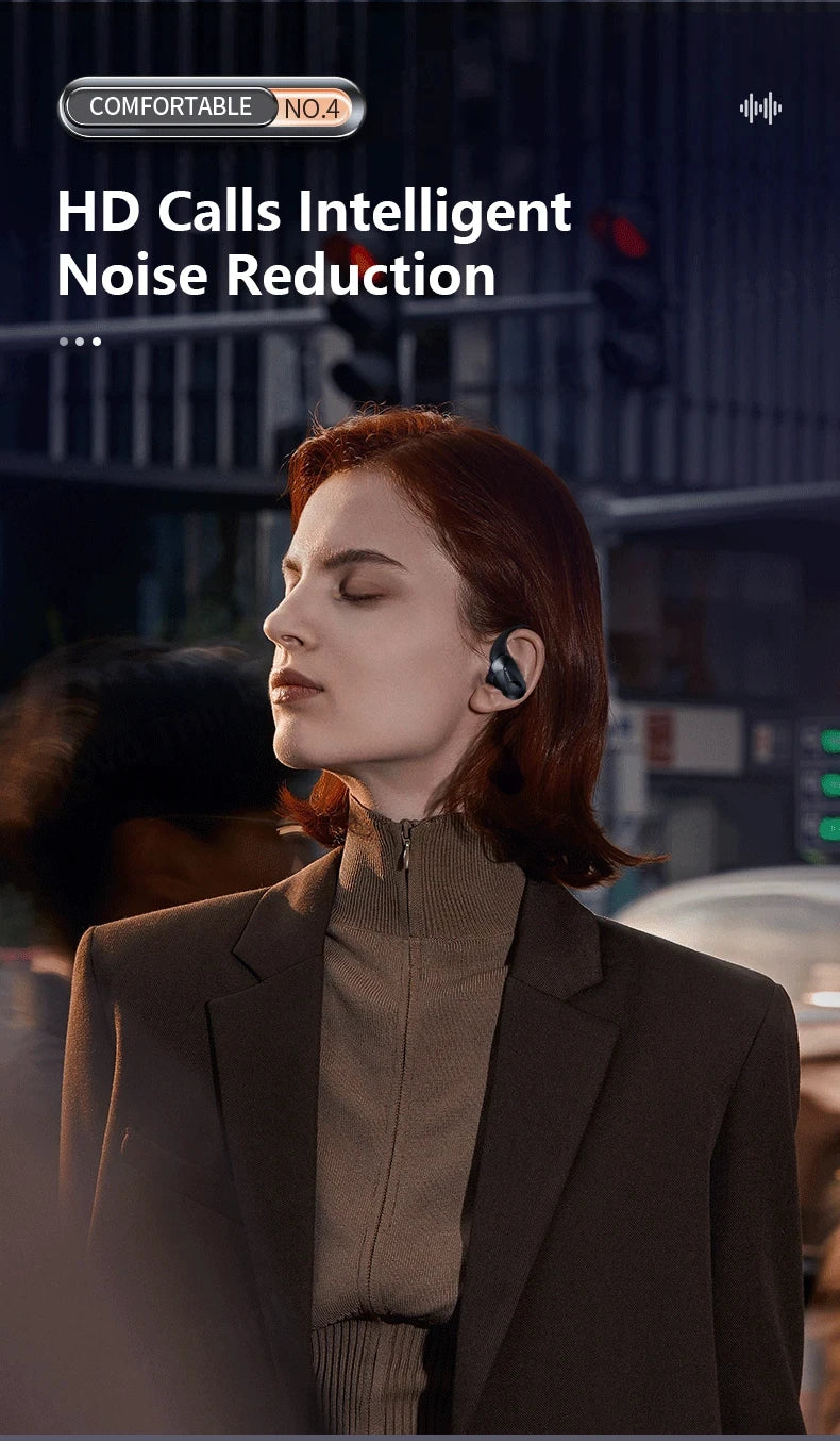 Ship From US Lenovo LP75 Bluetooth 5.3 Headphones Wireless Music Earphones LED Digital Display Noise Reduction Game Earbuds New