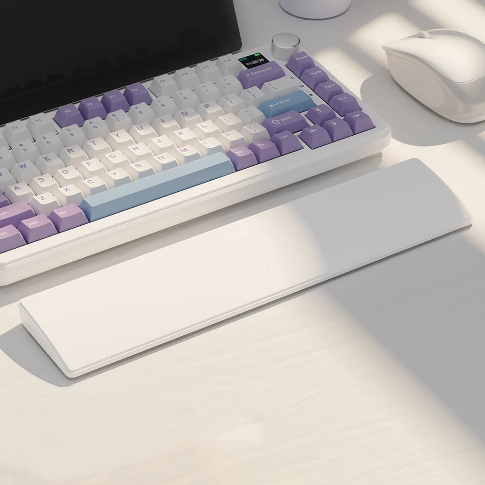81 Keys Gaming Keyboard Wrist Rest Pad Ergonometric Anti-Slip Rubber Stable Base Palm Rest Keyboard Game Accessories