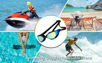 ARENA Professional Anti-Fog HD Swimming Goggles Leak Proof  Protection Glasses Men Women Adjustable Silicone Swim EYEWEAR