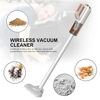 Portable Dust Buster Cordless Handheld Vacuum Cleaner 35500RPM Handheld Dust Collector 13000Pa Mini Car Hoover Home Car Dual Use