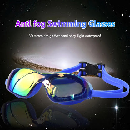 Swimming Goggles Anti-Fog Professional Swim Glasses No Leaking Electroplate Diving Glasses for Women Men Youth Kids